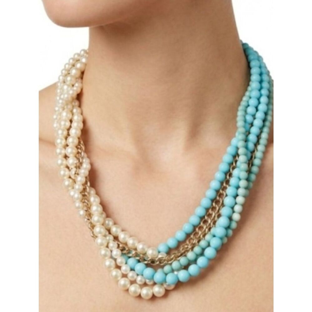 Mika Pearl Cluster Necklace